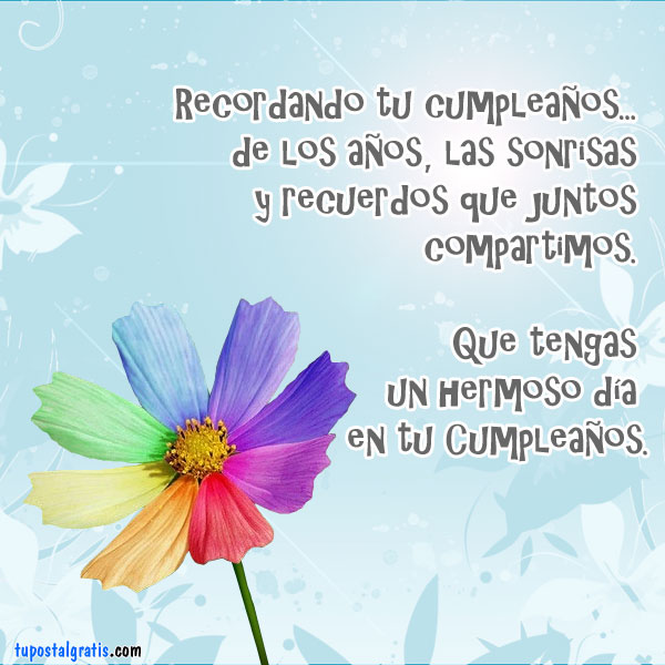 Flor de colores