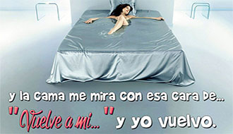 Mi cama y yo