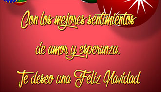 Feliz Navidad
