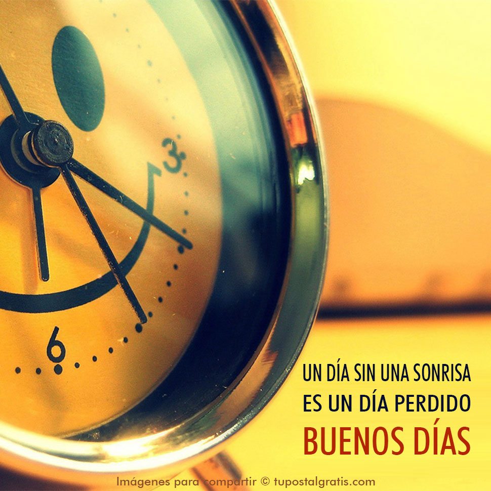 Reloj y sonrisas